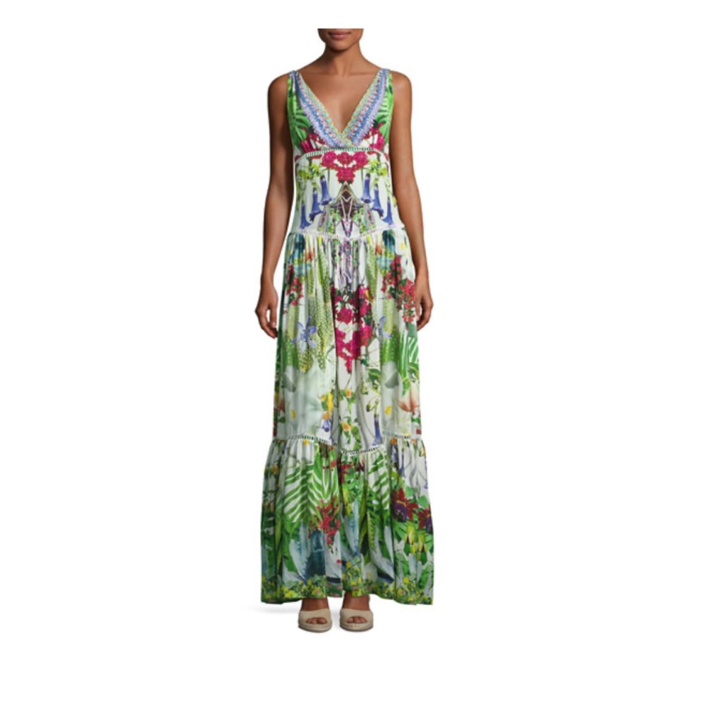 Camilla silk tropical 🌴 dress